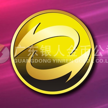 2015年3月定制　萬達(dá)純金徽章定做、純金徽章訂制