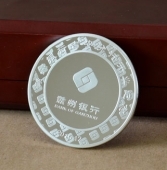 慶祝贛州銀行吉安分行開業(yè)慶典成立銀質(zhì)紀念章 慶祝贛州銀行吉安分行開業(yè)慶典成立銀質(zhì)紀念章