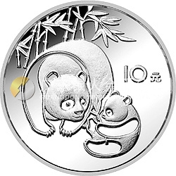 1984版熊貓金銀銅紀念幣27克圓形銀質紀念幣 1984版熊貓金銀銅紀念幣27克圓形銀質紀念幣