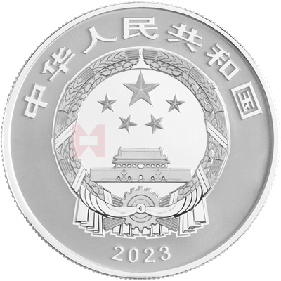 中華傳統瑞獸15克銀質紀念幣(龍)