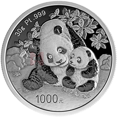 2024版熊貓30克精制鉑質紀念幣 2024版熊貓30克精制鉑質紀念幣