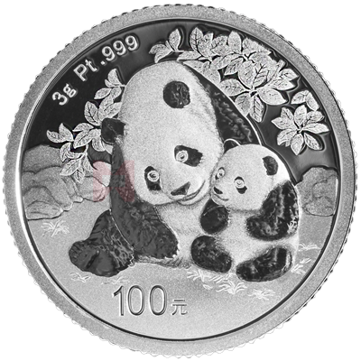 2024版熊貓3克精制鉑質紀念幣 2024版熊貓3克精制鉑質紀念幣