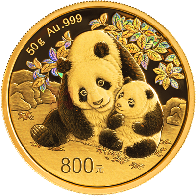 2024版熊貓50克精制金質紀念幣 2024版熊貓50克精制金質紀念幣