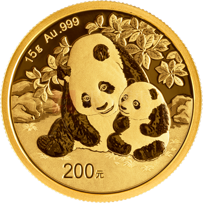 2024版熊貓15克普制金質紀念幣 2024版熊貓15克普制金質紀念幣