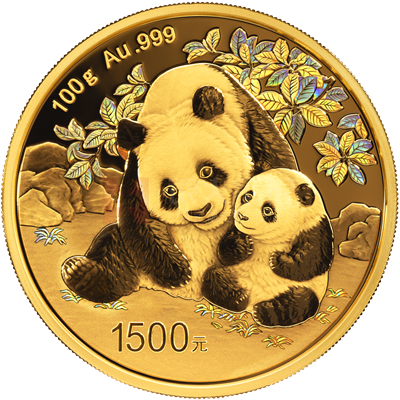 2024版熊貓100克精制金質紀念幣 2024版熊貓100克精制金質紀念幣