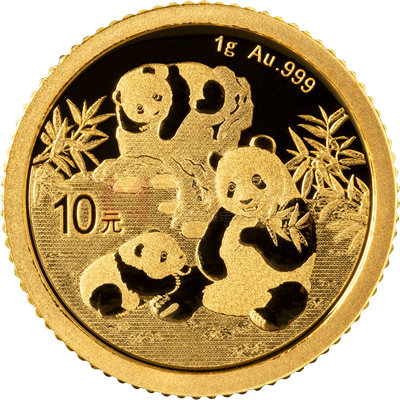 2025版熊貓1克普制金質紀念幣 2025版熊貓1克普制金質紀念幣