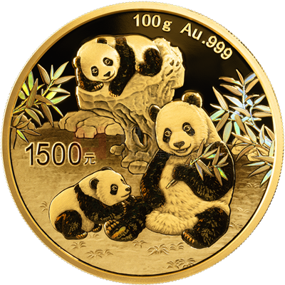 2025版熊貓100克精制金質紀念幣 2025版熊貓100克精制金質紀念幣